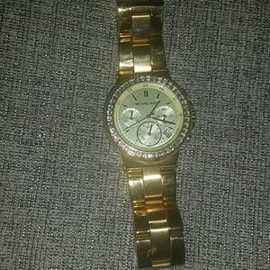 Gold Michael Kors watch
